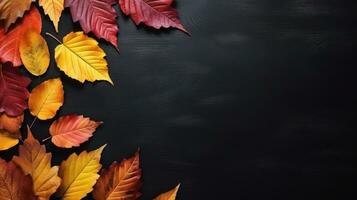 dunkel Herbst Hintergrund foto