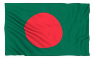 Flagge von Bangladesch foto