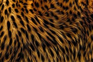 realistisch braun und schwarz Tier Pelz Textur foto