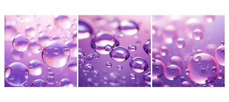 Textur lila Luftblasen Sanft Hintergrund foto