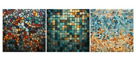 abstrakt Mosaik Textur Hintergrund foto