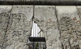 Reste der Berliner Mauer foto