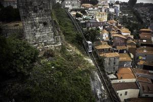 blick auf die stadt porto foto