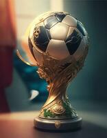Welt Tasse Fußball foto