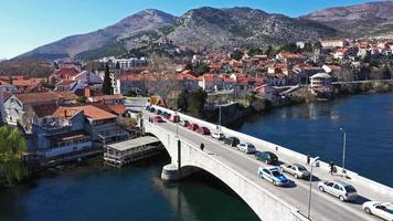 Luftbild von Trebinje foto