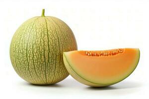 saftig Melone Snack aromatisch Frucht. generieren ai foto
