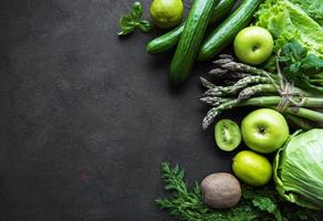 gesunder vegetarischer lebensmittelkonzepthintergrund