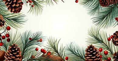 Weihnachten Licht Hintergrund, Neu Jahr Baum, Werbung Vorlage Design Hintergrund - - ai generiert Bild foto