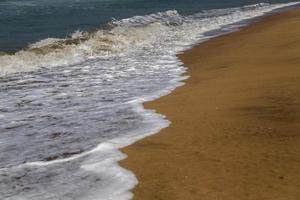 Strand in Anjuna Goa Indien