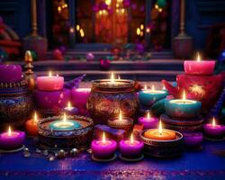 Diya Fotos herunterladen Diwali Dekoration Diwali, Diwali Lager Bilder und Abbildungen