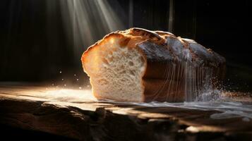 frisches warmes Brot foto