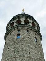 Istanbul Galata Turm Truthahn Stein Kultur Himmel Geschichte Galata Aussicht historisch foto