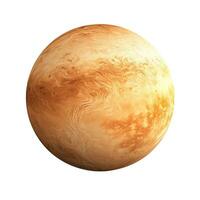 Venus isoliert auf Weiß Hintergrund ai generiert foto
