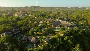 bali Villa von oben Aussicht foto