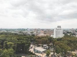 Kharkov City Ukraine Mai 2019 Der Blick vom Riesenrad auf den Gorky Park foto