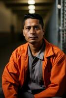 belastbar Gesichter reflektieren hoffen inmitten Verzweiflung im Einwanderung Haft Zentren foto