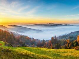 Landschaft schwarz Wald Deutschland foto