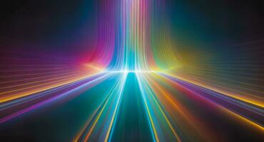 Licht Geschwindigkeit geometrisch abstrakt Technologie Hintergrund foto
