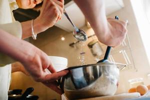 morgens kochen frühstück foto