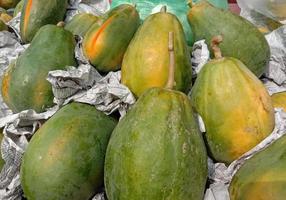 leckerer und gesunder Papayafond