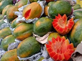 leckerer und gesunder Papayafond