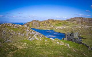 Entspannen im Vintage Three Castle Head auf der Halbinsel Mizen in Irland foto