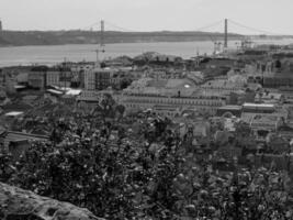 das Stadt von Lissabon im Portugal foto