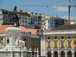 lissabon stadt in portugal foto