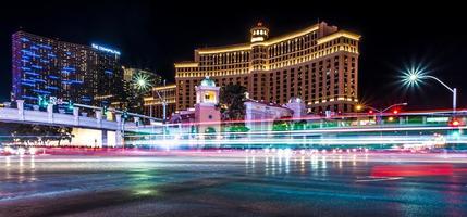 las vegas, nv, 2021 - las vegas bei nacht foto