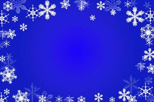 Schnee Hintergrund Blau foto