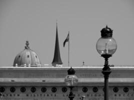 Wien beim das Donau Fluss foto