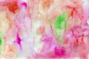 Pink Rot Aquarell Hintergrund Textur foto