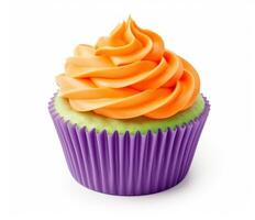 lecker gespenstisch Cupcake zum Halloween Party foto