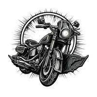 schwarz Motorrad Verein Logo foto