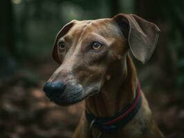 Azawakh Hund erstellt mit generativ ai Technologie foto