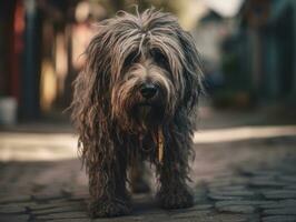 Bergamasco Hund erstellt mit generativ ai Technologie foto