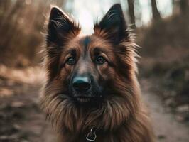 Belgier tervuren Hund erstellt mit generativ ai Technologie foto