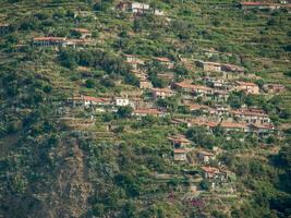 die Cinque Terre in Italien foto