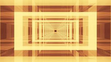 symmetrische 4k uhd 3D-Darstellung des Glastunnels foto