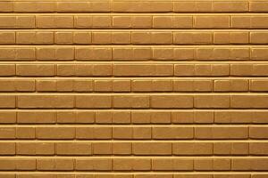 Gold Backstein Mauer Hintergrund, Gold Mauer Hintergrund, Backstein Mauer Hintergrund, Mauer Hintergrund, Backstein Hintergrund, Backstein Mauer Textur Hintergrund, Backstein Muster, Backstein Wand, ai generativ foto