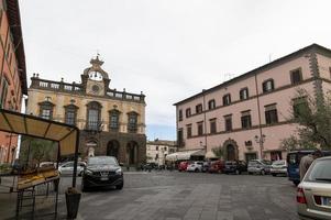 das zentrum von nepi, italien, 2020 foto