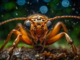 Termite Porträt erstellt mit generativ ai Technologie foto