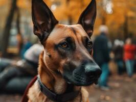 Belgier Malinois Hund erstellt mit generativ ai Technologie foto