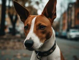 Basenji Hund erstellt mit generativ ai Technologie foto