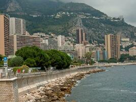 monte carlo beim das Mittelmeer Meer foto