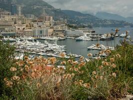 monte carlo beim das Mittelmeer Meer foto