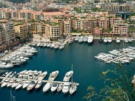 monte carlo beim das Mittelmeer Meer foto