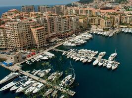 die Stadt Monte Carlo foto