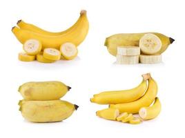 Bananen auf weißem Hintergrund