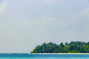 kuramathi Malediven tropisch Paradies Insel Aussicht von rasdhoo Malediven. foto